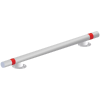 Колесоотбойник металлический на опорах К-3